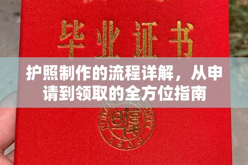 兰州护照制作的流程详解，从申请到领取的全方位指南