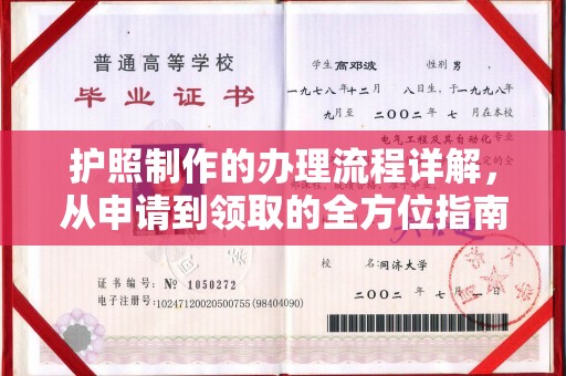 称多护照制作的办理流程详解，从申请到领取的全方位指南
