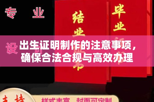 龙城出生证明制作的注意事项，确保合法合规与高效办理